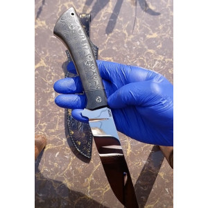 ФЕОДАЛ авторський ніж ручної роботи, сталь - м398, 64-65 HRC. Photo 2